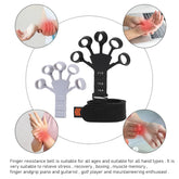 Finger gripper Finger exerciser Guitar finger exerciser Level 6 Resistance recovery Physical tool Patient hand enhancer